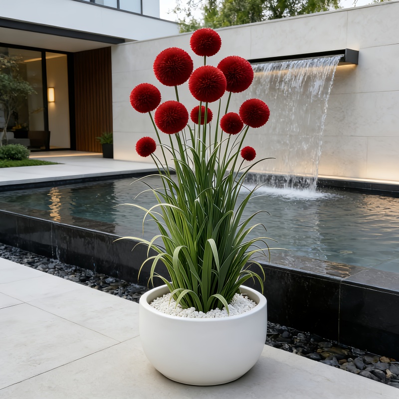 Florist Supply Vases - 4 ชิ้น = 12 ก้าน, ไม่รวมแจกัน