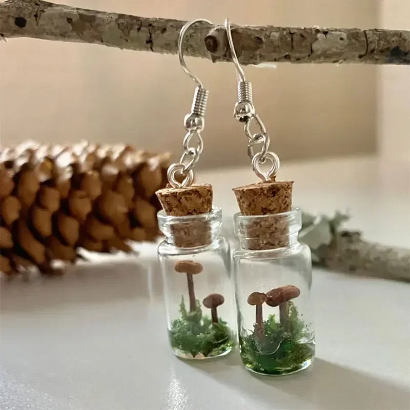 เห็ดจริงต่างหู Jar/ขวดเห็ดภาชน - Preserved Moss Sheet บทวิจารณ์และราคา