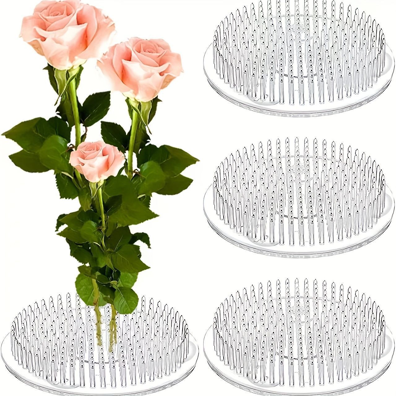 ฐานยึดดอกไม้แบบใสพร้อมจุกดูดสุ - Florist Supply Vases บทวิจารณ์และราคา
